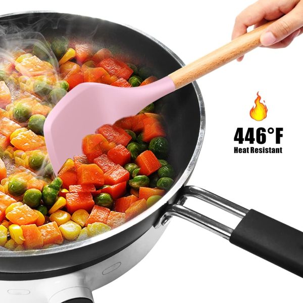 Hompetal 12 Pcs Silicone Cooking Utensils Kitchen Utensil Set | Heat Resistant