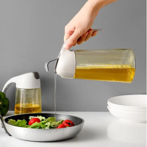 Hompetal  2 in 1 Glass Oil spray  Bottle