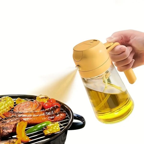 Hompetal  2 in 1 Glass Oil spray  Bottle