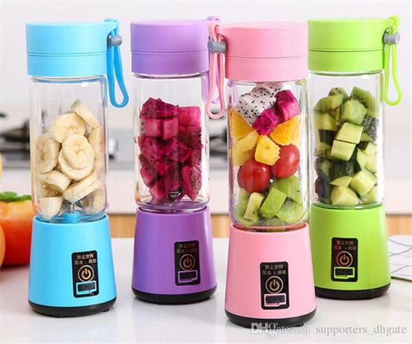 Hompetal Portable Mini 6 Blade Juicer Blender – Rechargeable